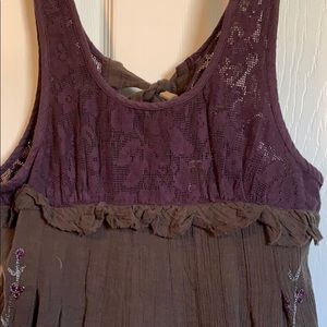 Free People Open Back Tank top